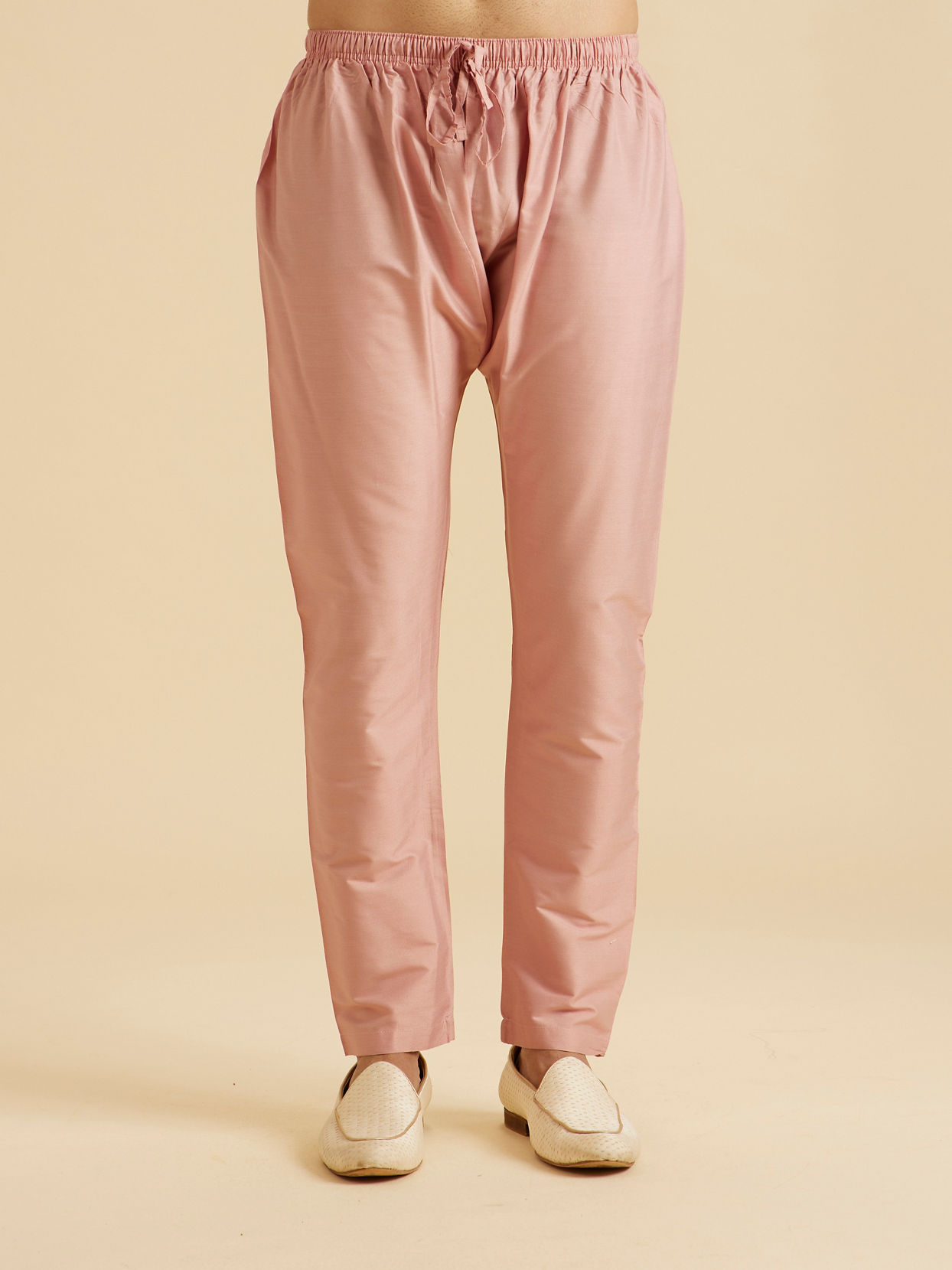 Manyavar Men Dusty Pink Radiance Kurta Pajama