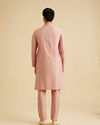 Manyavar Men Dusty Pink Radiance Kurta Pajama