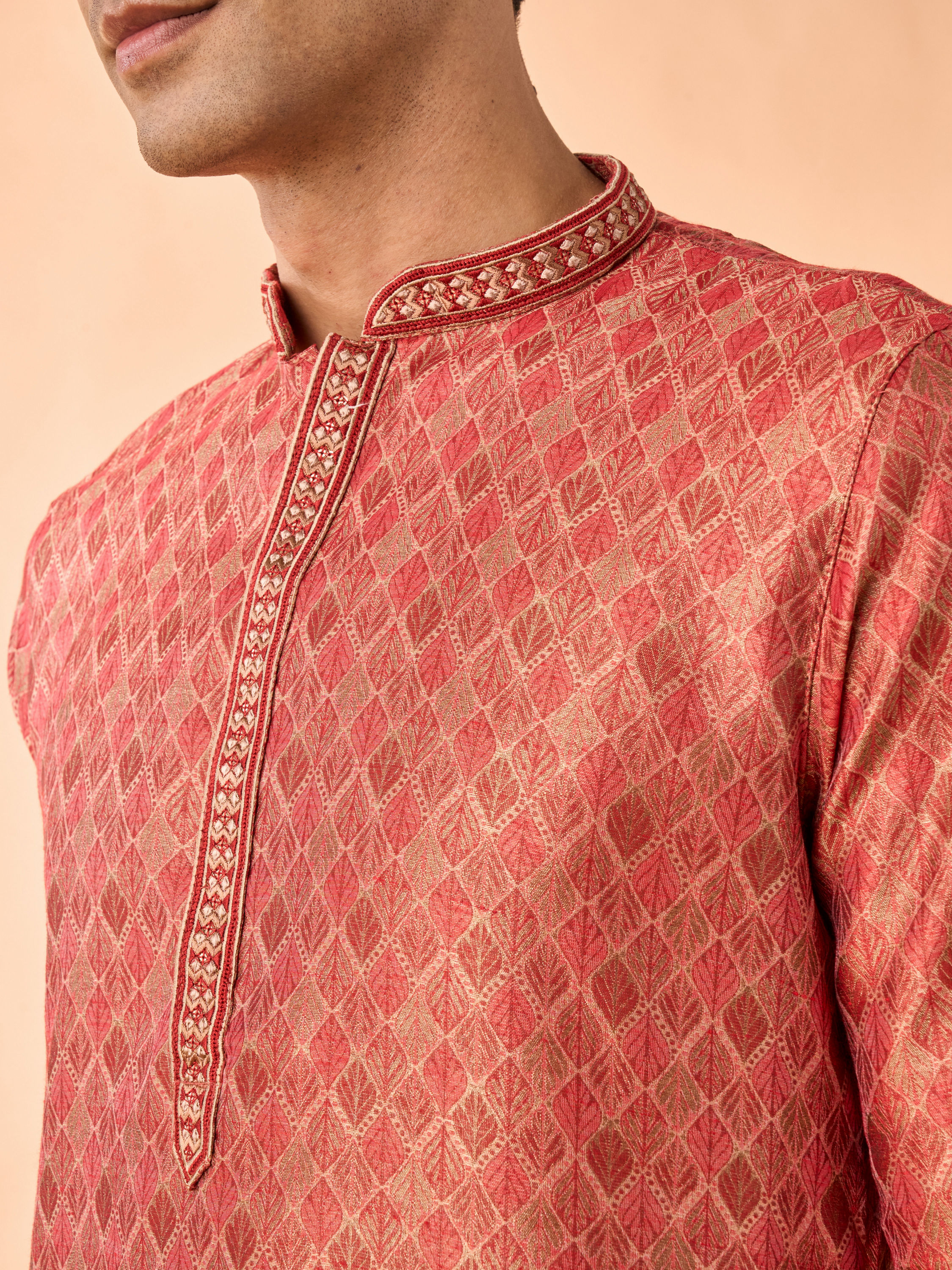 Manyavar Men Rustic Elegance Kurta Pajama