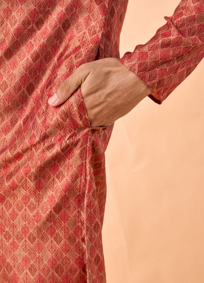 Manyavar Men Rustic Elegance Kurta Pajama