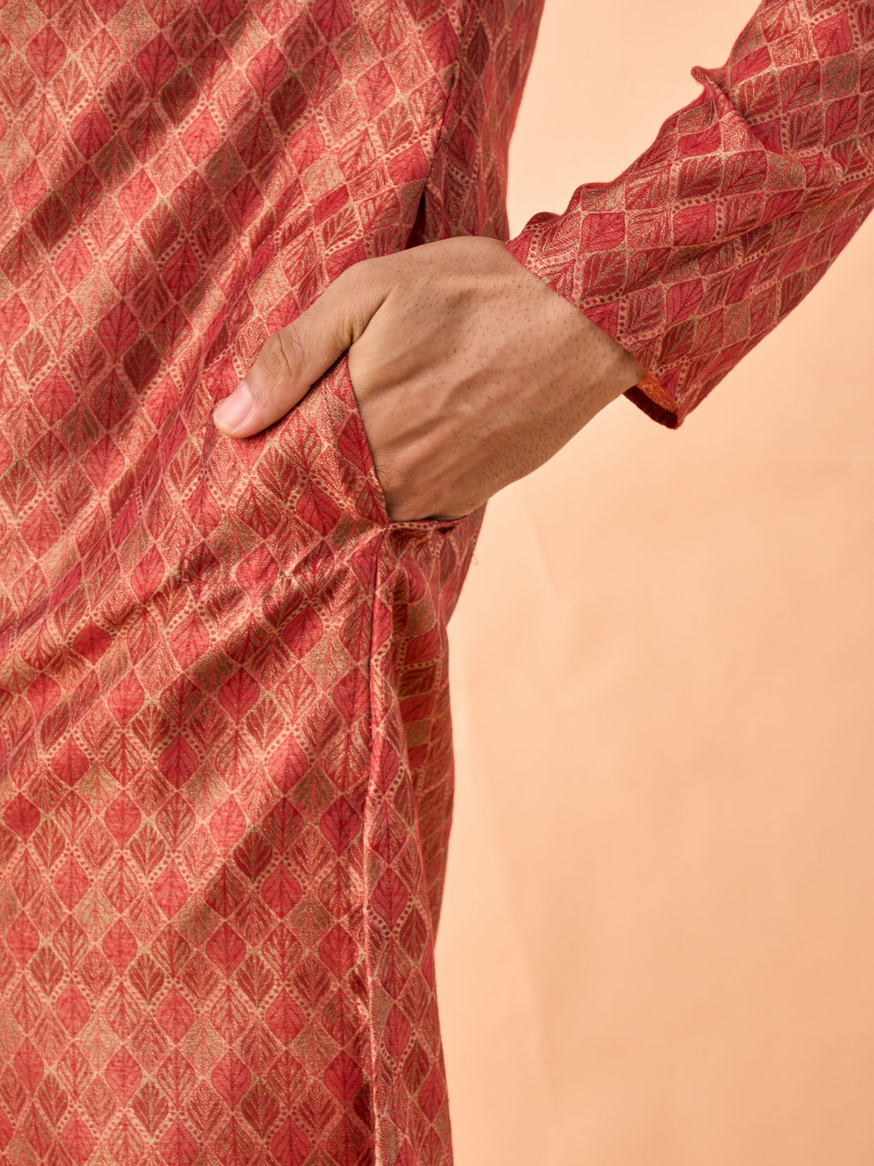 Manyavar Men Rustic Elegance Kurta Pajama