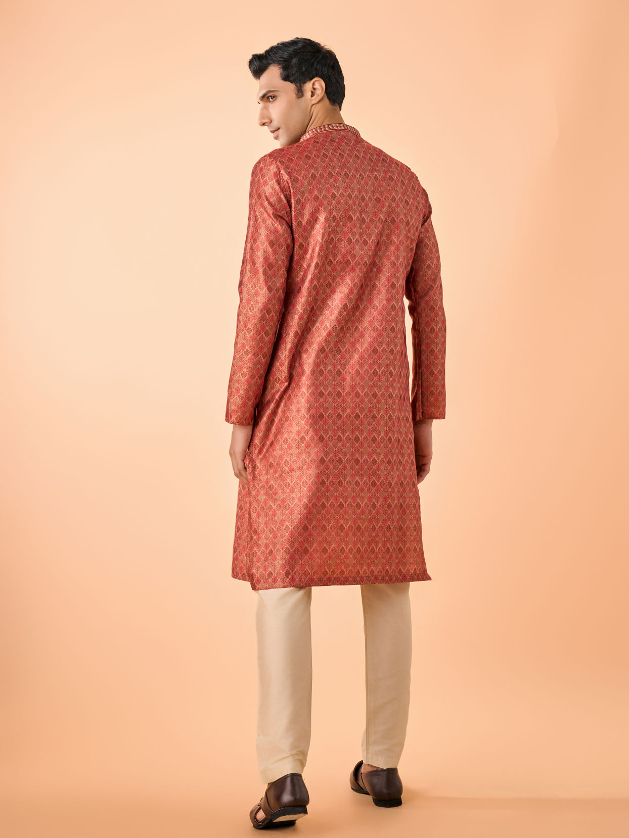 Manyavar Men Rustic Elegance Kurta Pajama