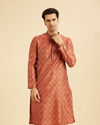 Elegant Rust Kurta Pajama
