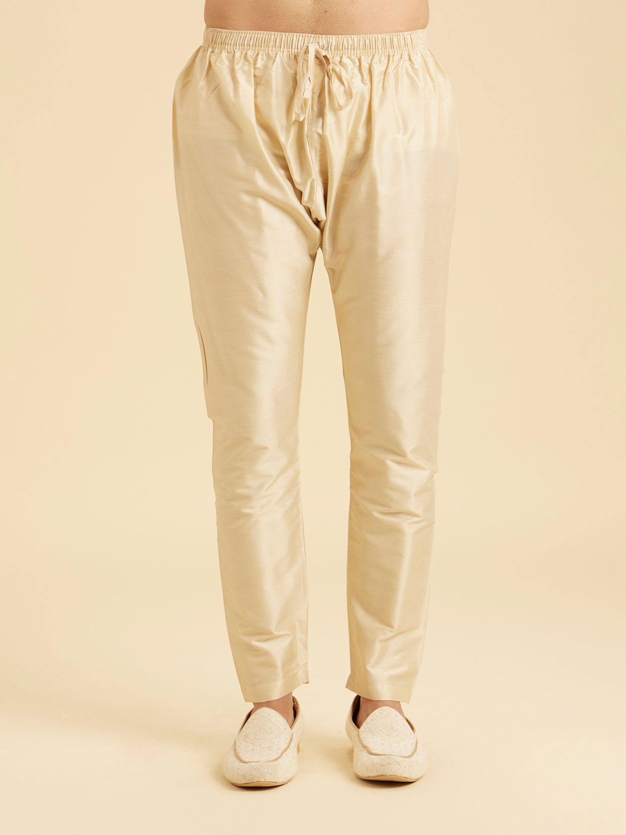 Manyavar Men Elegant Rust Kurta Pajama