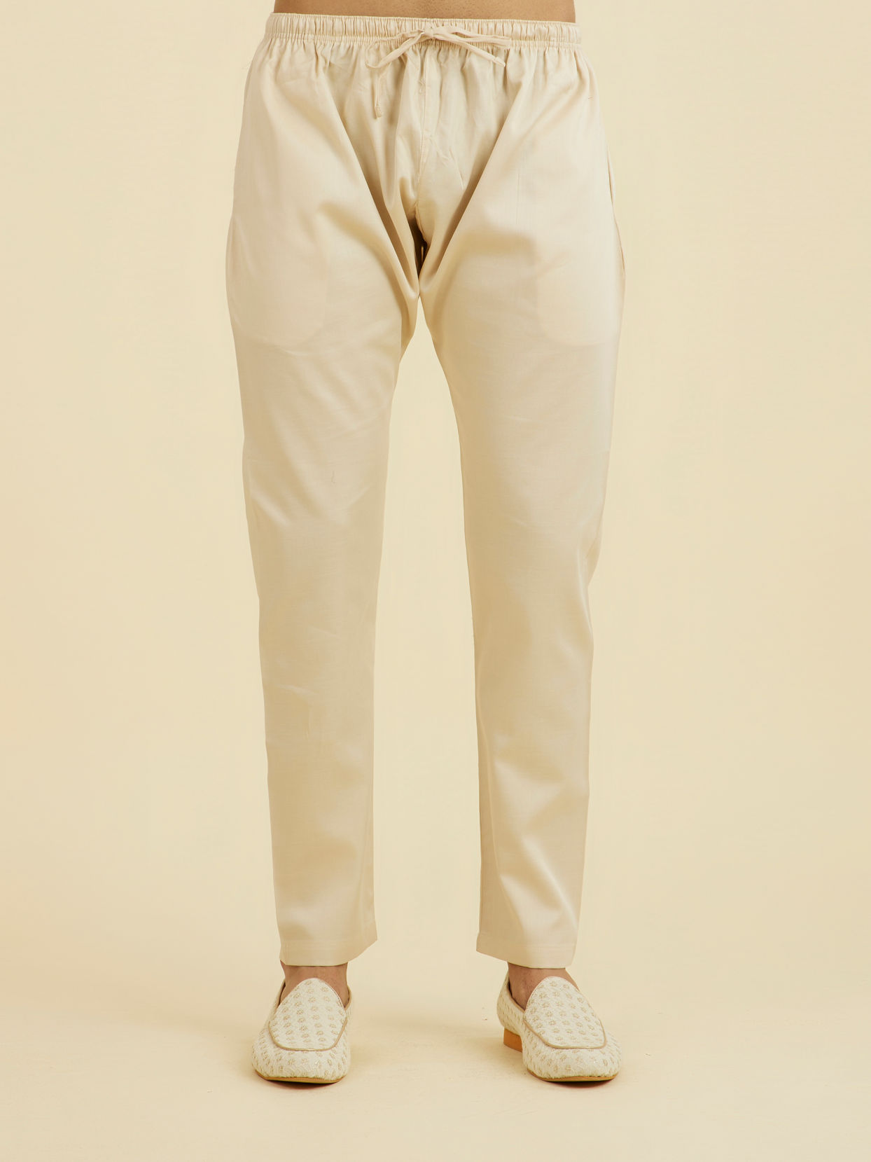 Manyavar Men Radiant Red Festive Kurta Set