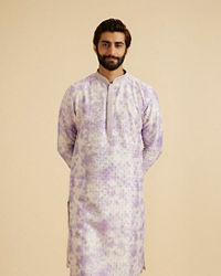 Manyavar Men Lilac Magic Kurta Pajama