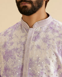 Manyavar Men Lilac Magic Kurta Pajama