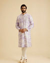 Manyavar Men Lilac Magic Kurta Pajama