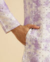 Manyavar Men Lilac Magic Kurta Pajama