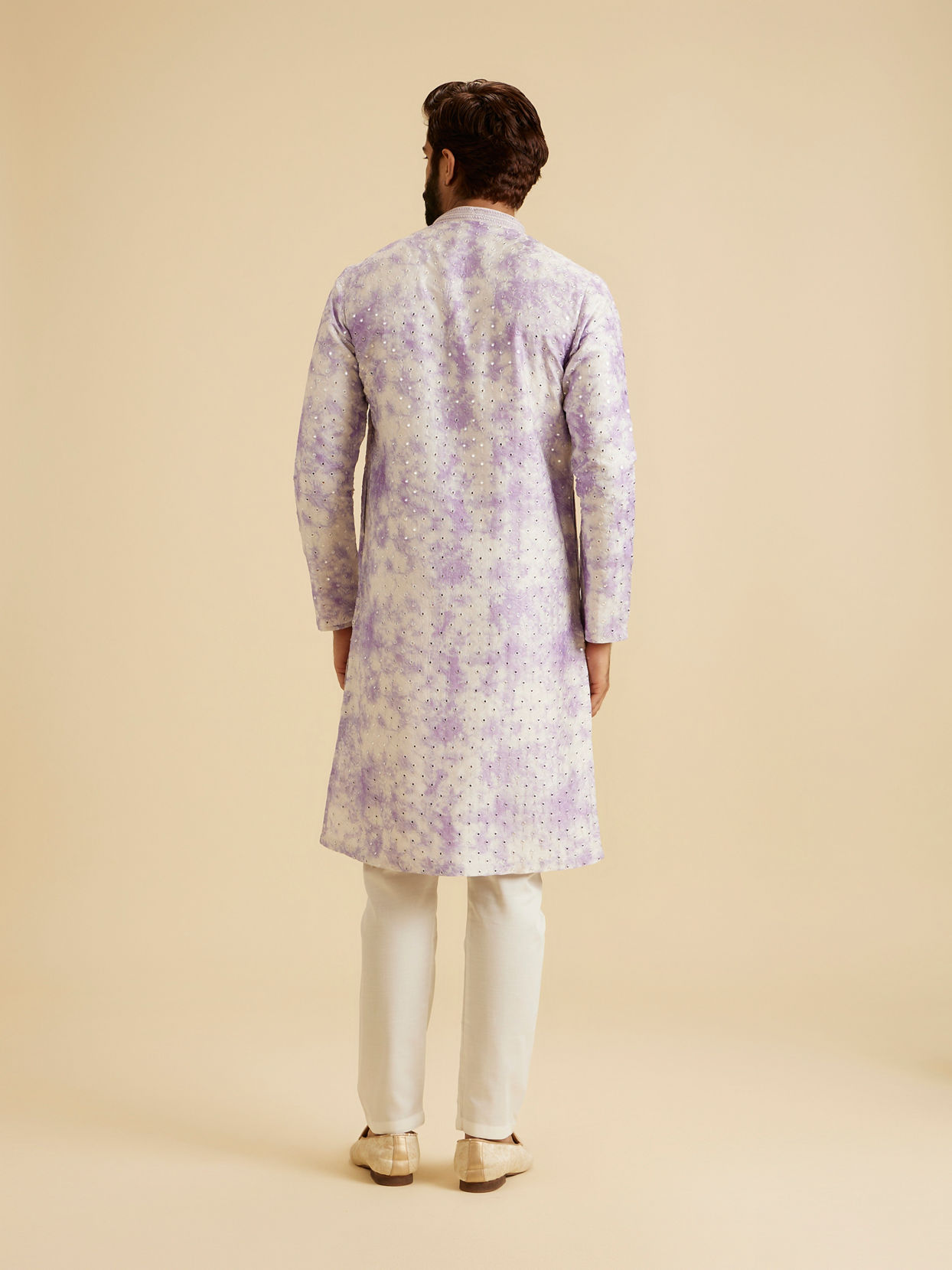 Manyavar Men Lilac Magic Kurta Pajama