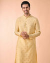 Vibrant Yellow Elegance Kurta Pajama