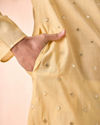 Manyavar Men Vibrant Yellow Elegance Kurta Pajama
