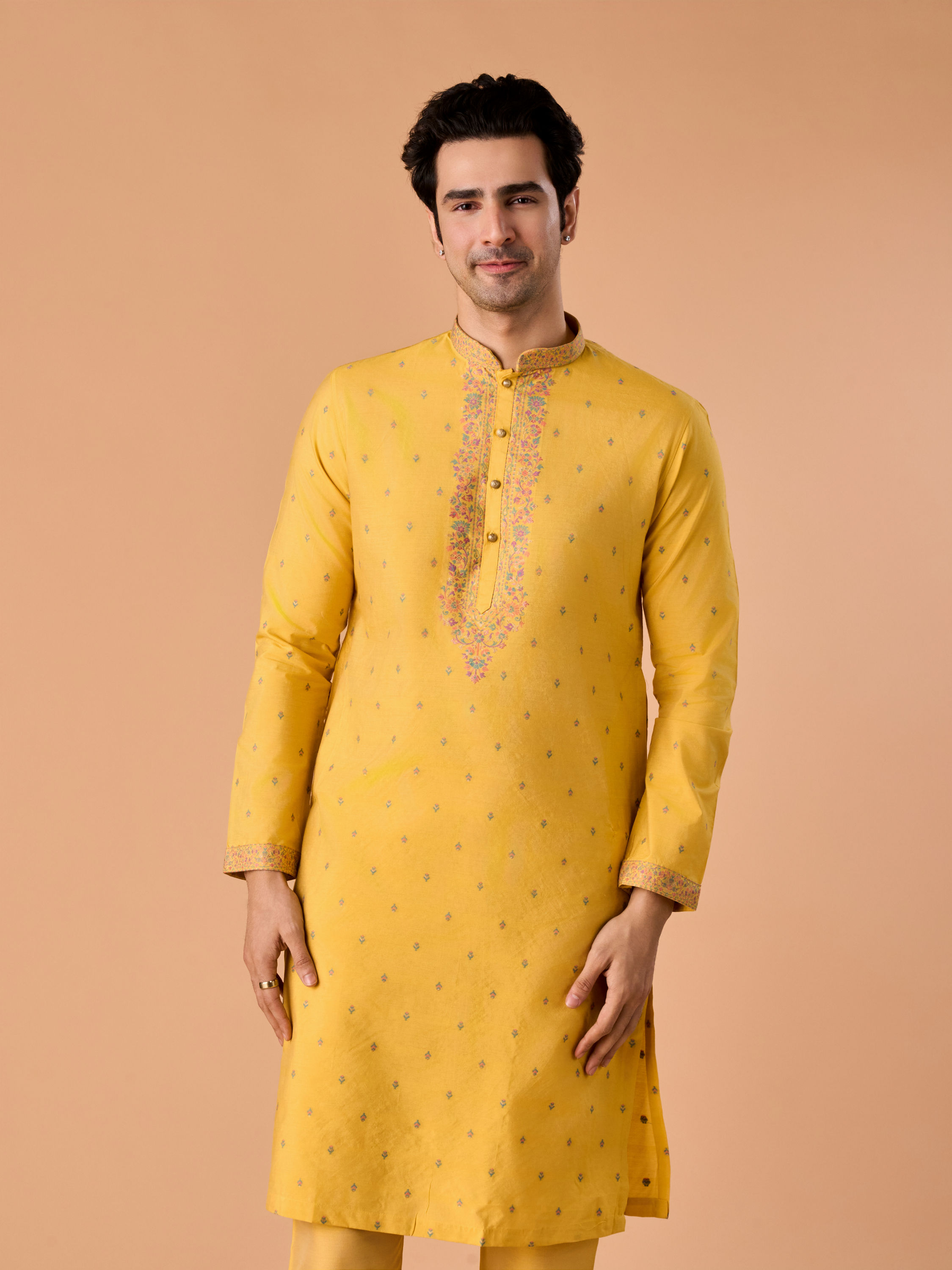 Manyavar Men Sunny Symphony Kurta Pajama