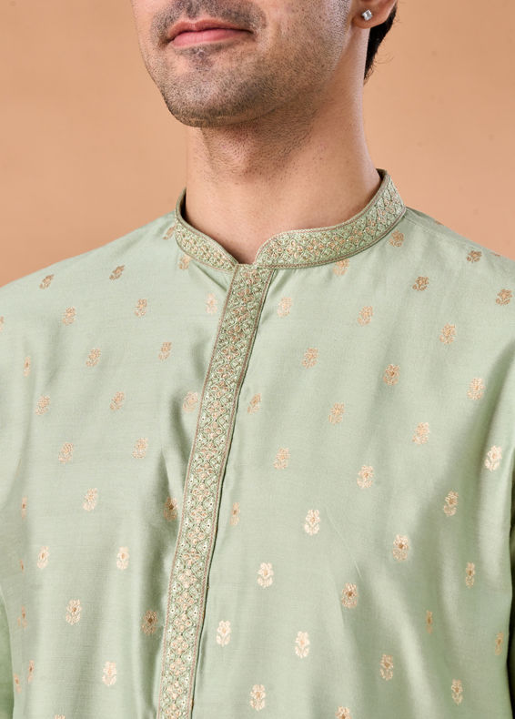 Manyavar Men Emerald Grace Kurta Pajama