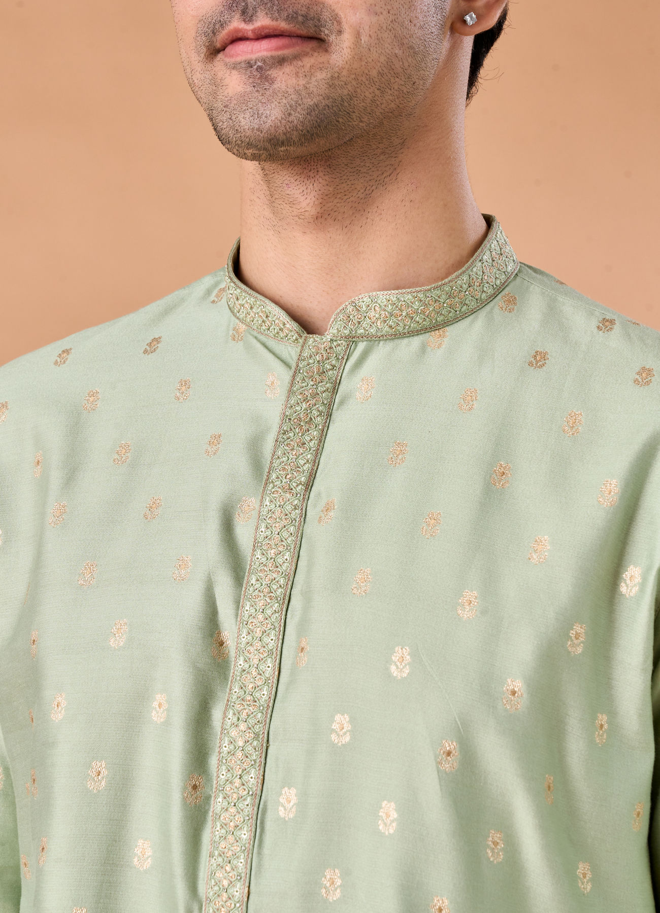 Manyavar Men Emerald Grace Kurta Pajama
