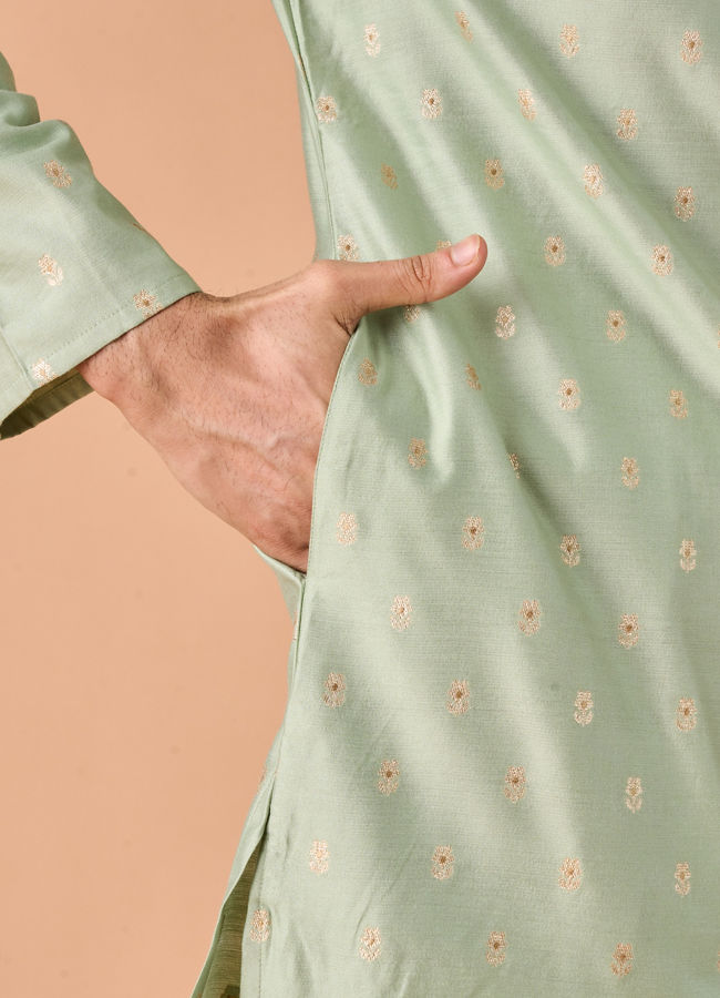 Manyavar Men Emerald Grace Kurta Pajama