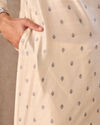 Manyavar Men Beige Bliss Kurta Pajama
