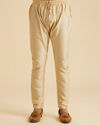 Manyavar Men Gleaming Coral Elegance Kurta Pajama