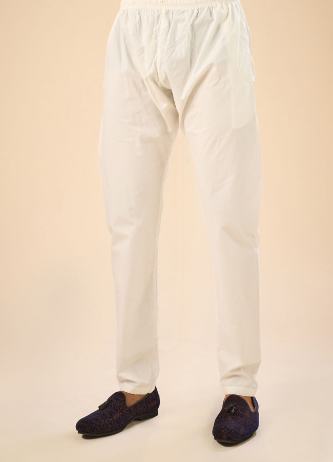 Manyavar Men Wine Radiance Kurta Pajama