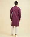 Manyavar Men Majestic Purple Kurta Pajama