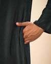 Manyavar Men Dark Green Elegance Kurta Pajama