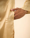 Manyavar Men Beige Elegance Kurta Pajama