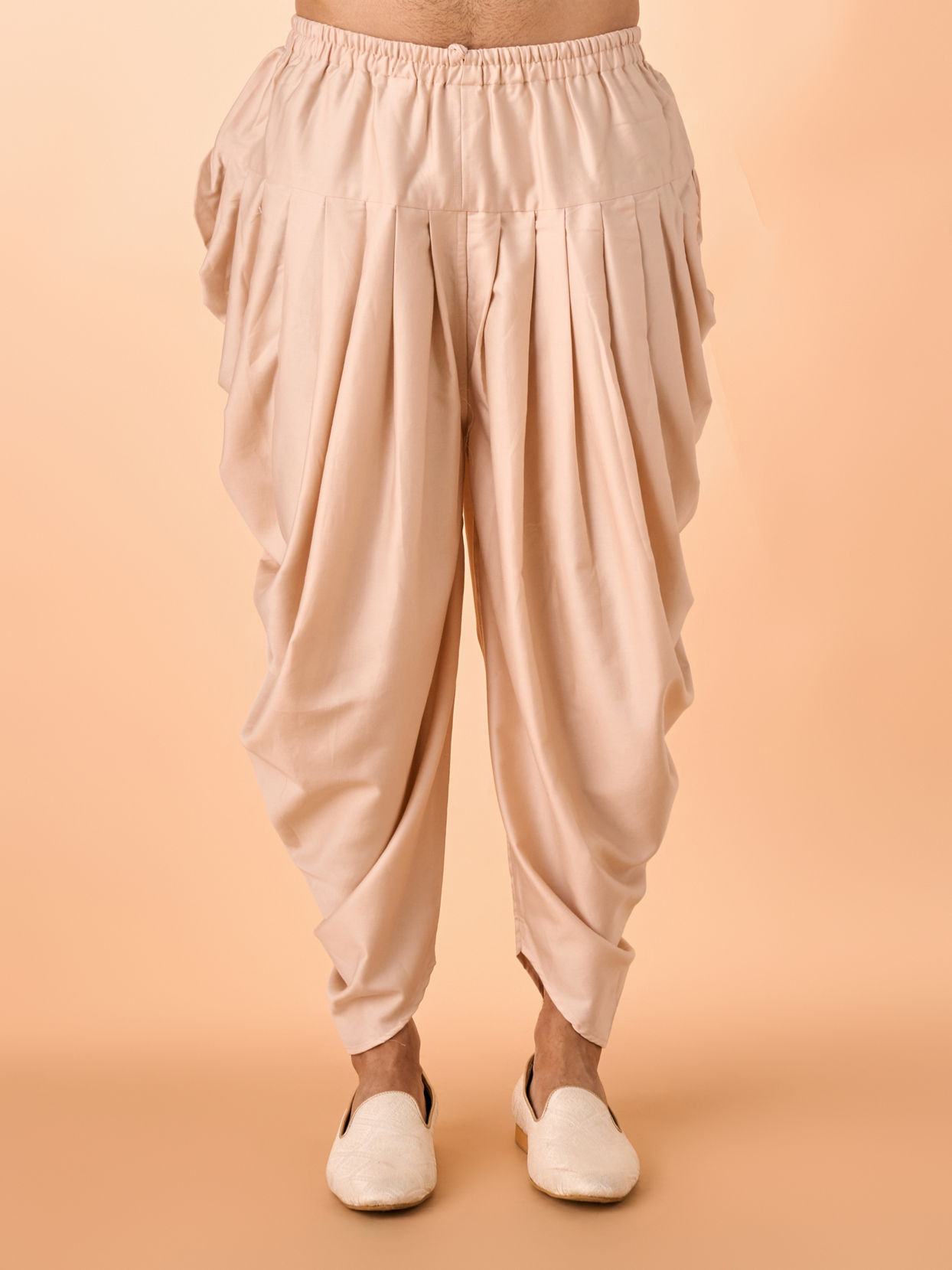 Manyavar Men Rust Fiesta Elegance Kurta Pajama