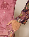 Manyavar Men Rust Fiesta Elegance Kurta Patiala