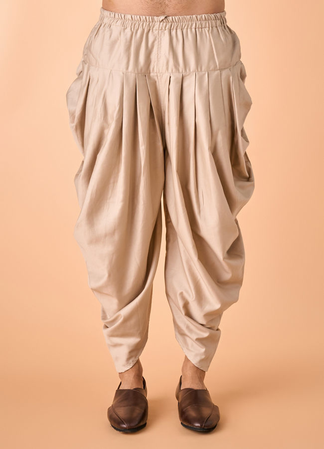 Manyavar Men Brown Elegance Kurta Pajama