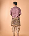 Manyavar Men Brown Elegance Kurta Pajama