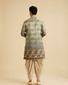 Manyavar Men Green Elegance Kurta Pajama