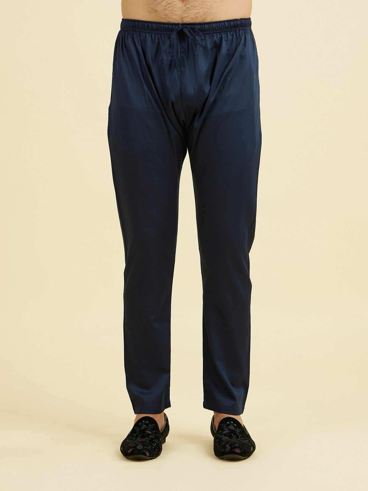 Manyavar Men Mid Blue Charisma Kurta Pajama