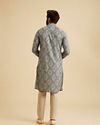 Manyavar Men Aqua Green Exquisite Kurta Pajama