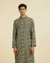 Manyavar Men Regal Dark Kurta Pajama