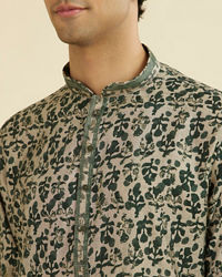 Manyavar Men Regal Dark Kurta Pajama