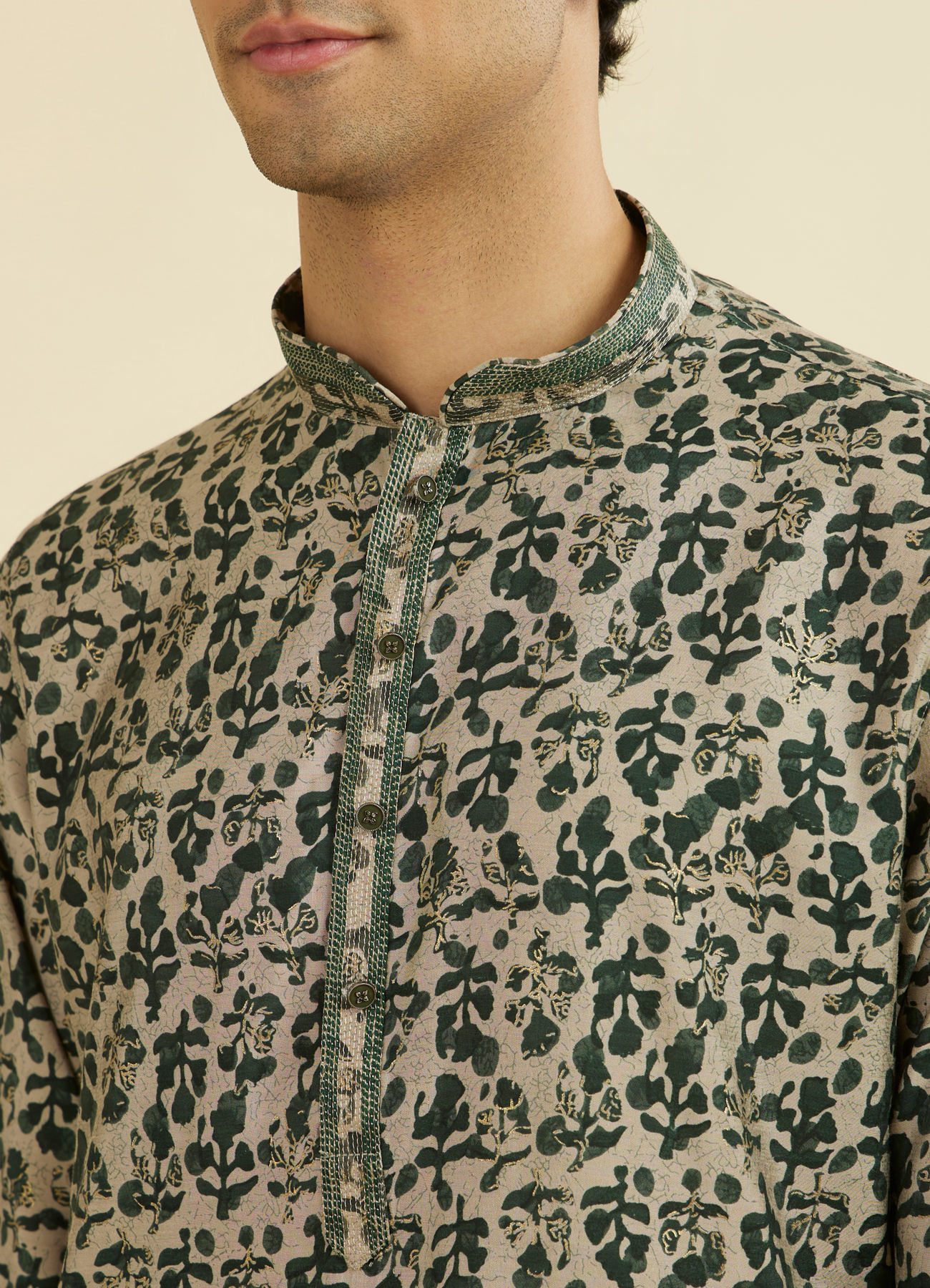 Manyavar Men Regal Dark Kurta Pajama