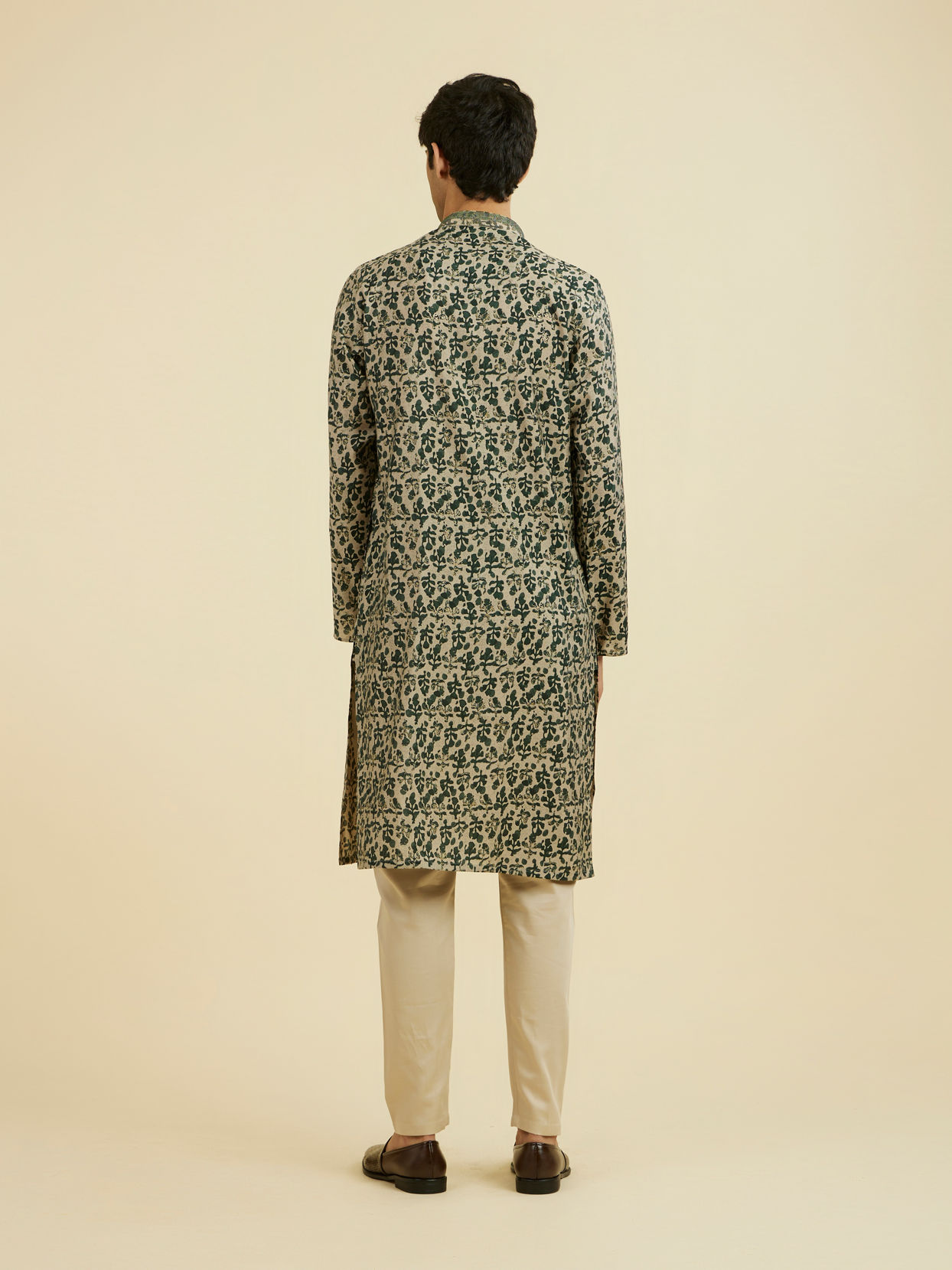 Manyavar Men Regal Dark Kurta Pajama