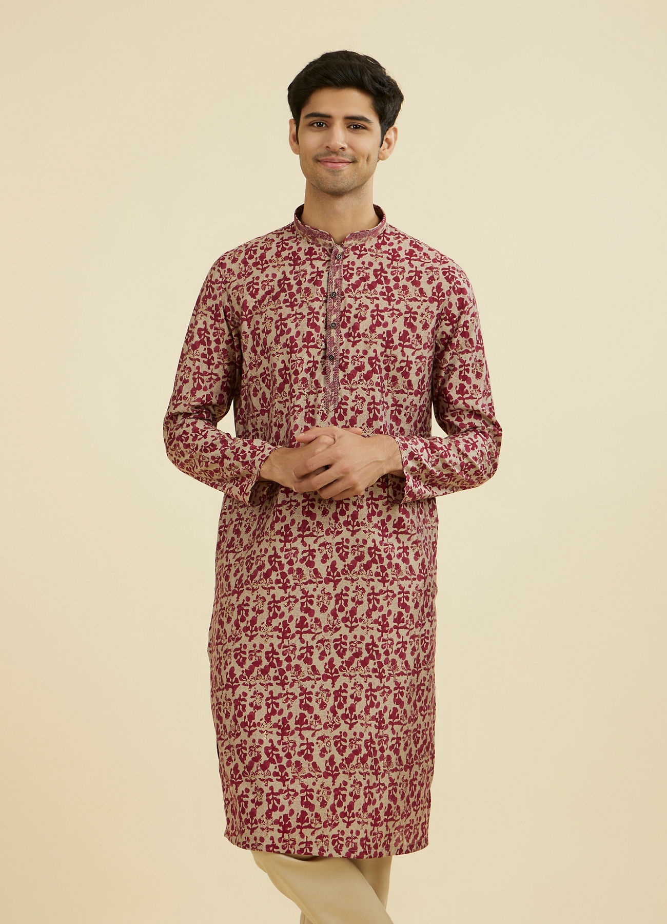 Manyavar Men Rani Elegance Kurta Pajama