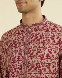 Manyavar Men Rani Elegance Kurta Pajama