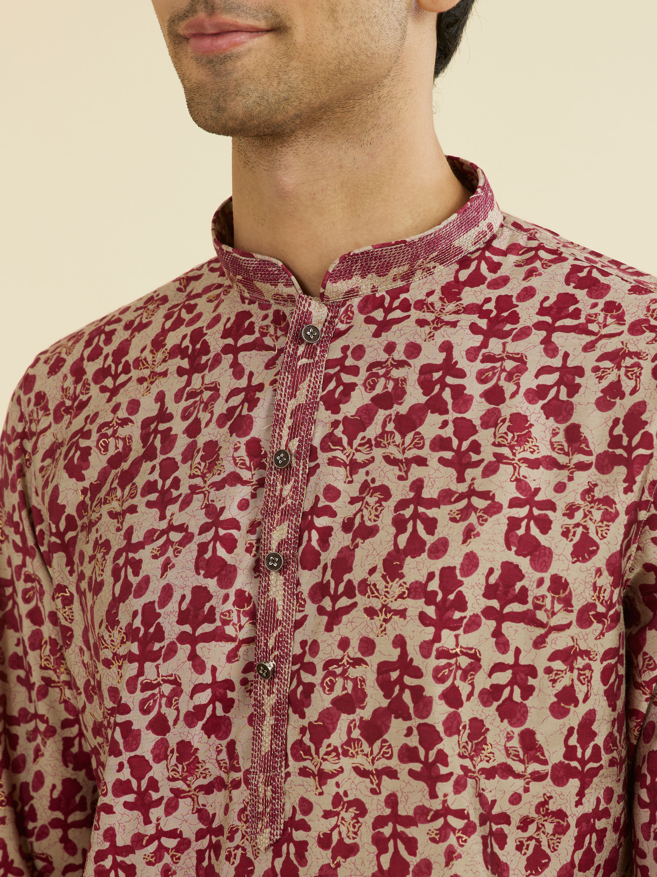 Manyavar Men Rani Elegance Kurta Pajama