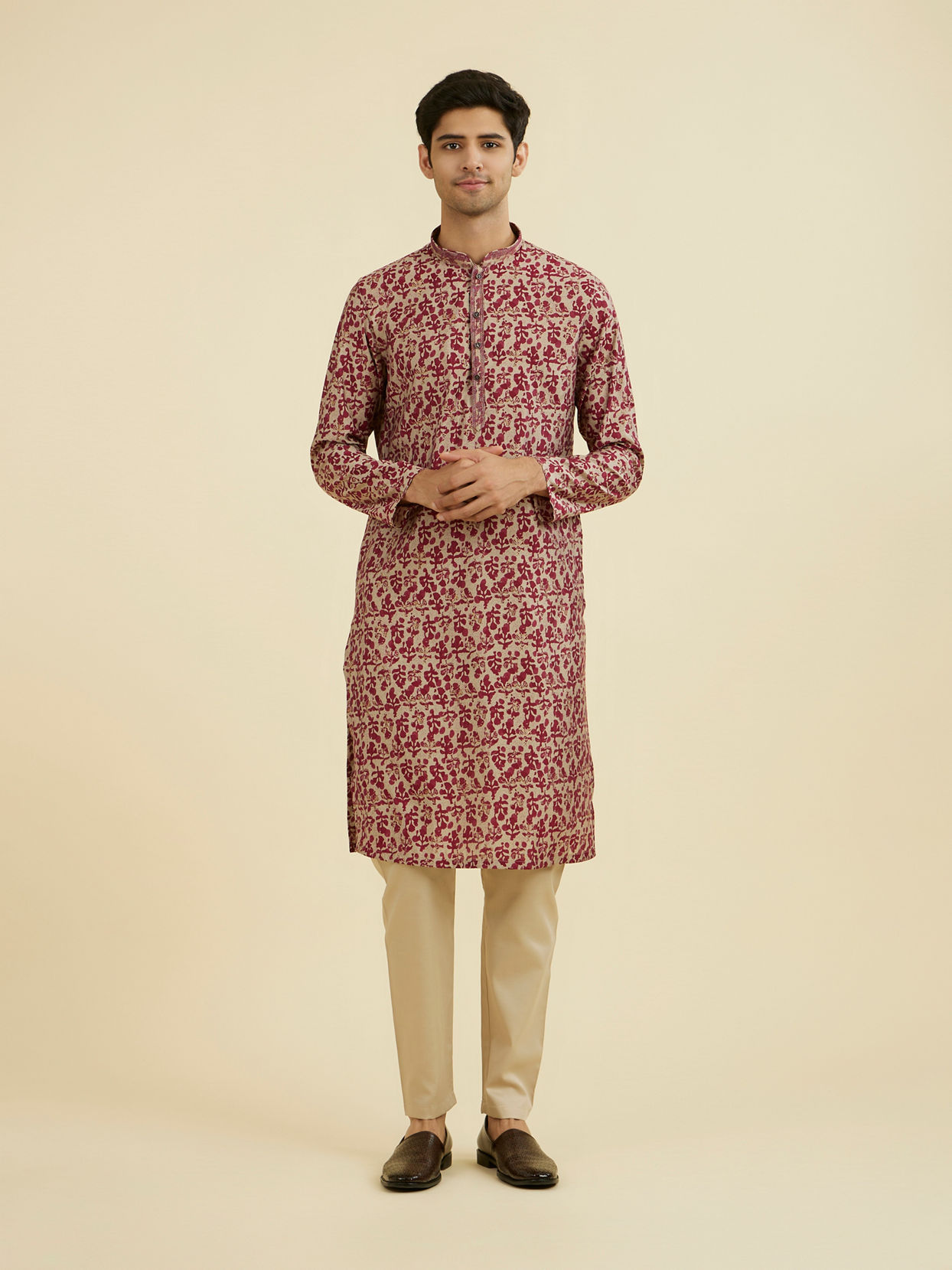 Manyavar Men Rani Elegance Kurta Pajama