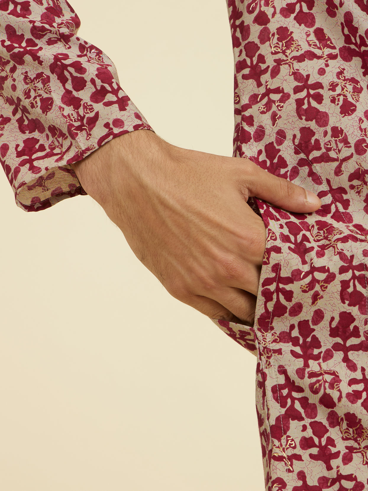 Manyavar Men Rani Elegance Kurta Pajama