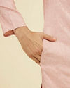 Manyavar Men Serene Pink Kurta Pajama