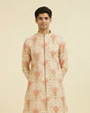 Peach Kurta Pant Set