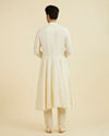 Manyavar Men Cream Elegance Kurta Pajama