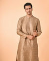 Manyavar Men Walnut Majesty Kurta Pajama