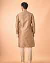 Manyavar Men Walnut Majesty Kurta Pajama