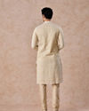 Manyavar Men Glittering Gold Kurta Pajama