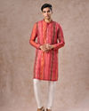 Manyavar Men Regal Rani Pink Kurta Pajama Set
