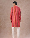 Manyavar Men Regal Rani Pink Kurta Pajama Set